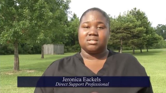Jeronica Eackels, Direct Support Professional, Louisiana Developmental Disabilities Council