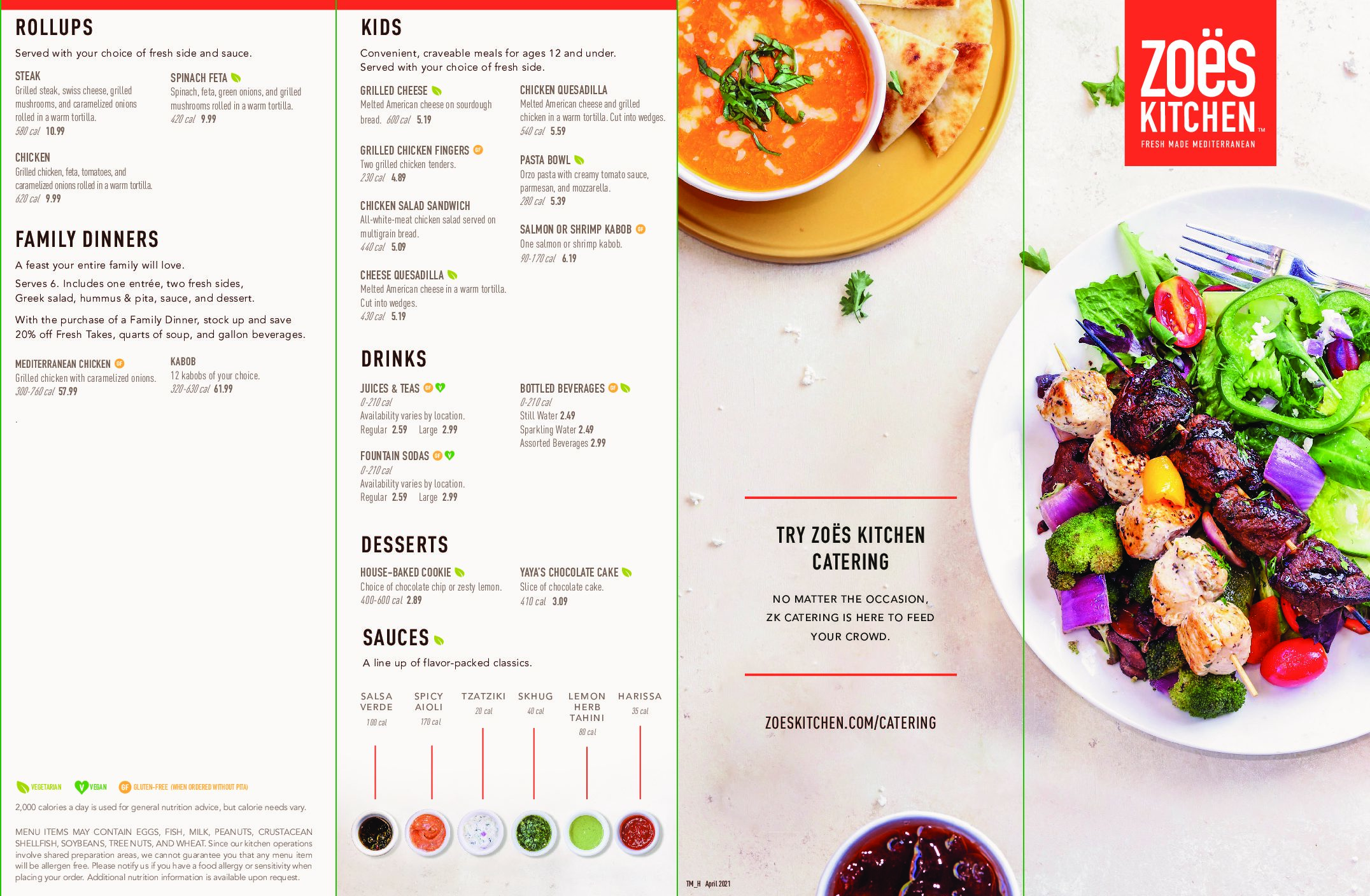 Zoes Menu Nutrition: Unveil Healthier Meal Choices!